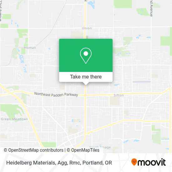 Heidelberg Materials, Agg, Rmc map