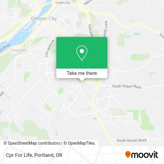 Cpr For Life map