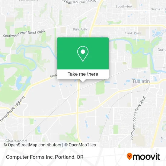 Computer Forms Inc map