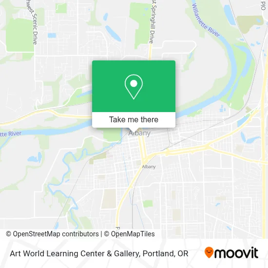 Art World Learning Center & Gallery map