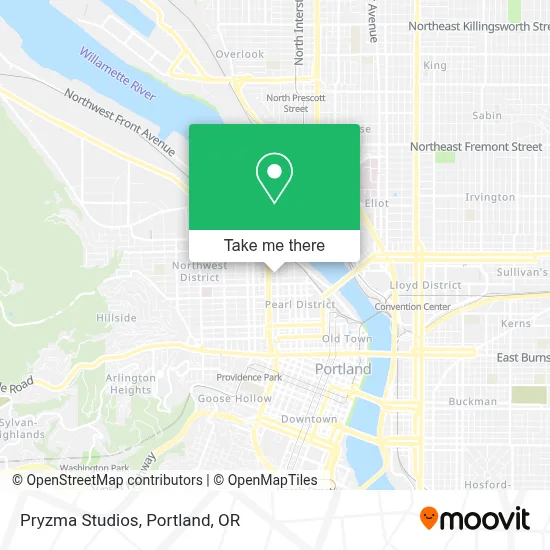 Pryzma Studios map