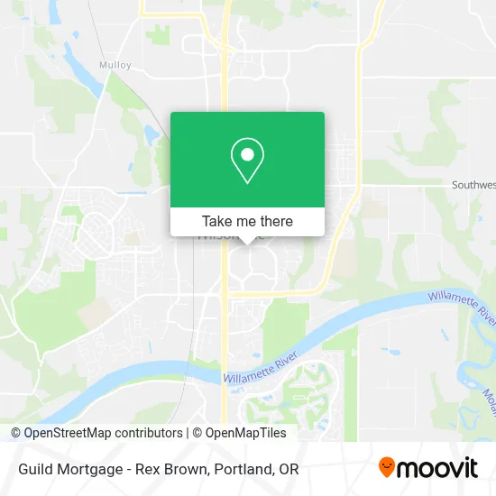 Guild Mortgage - Rex Brown map