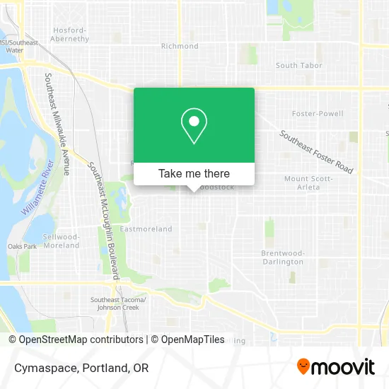 Cymaspace map