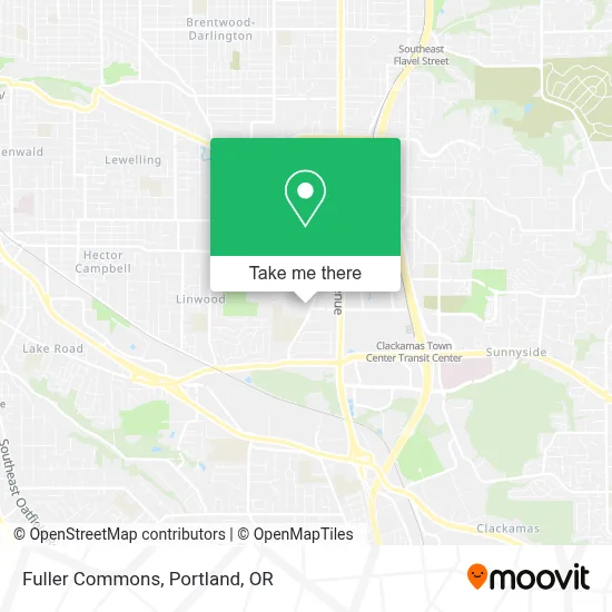 Fuller Commons map