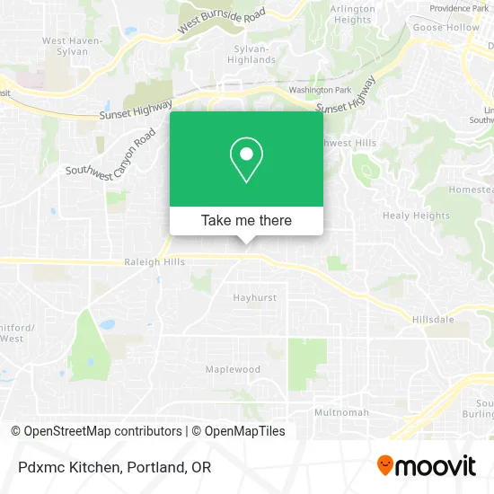 Pdxmc Kitchen map