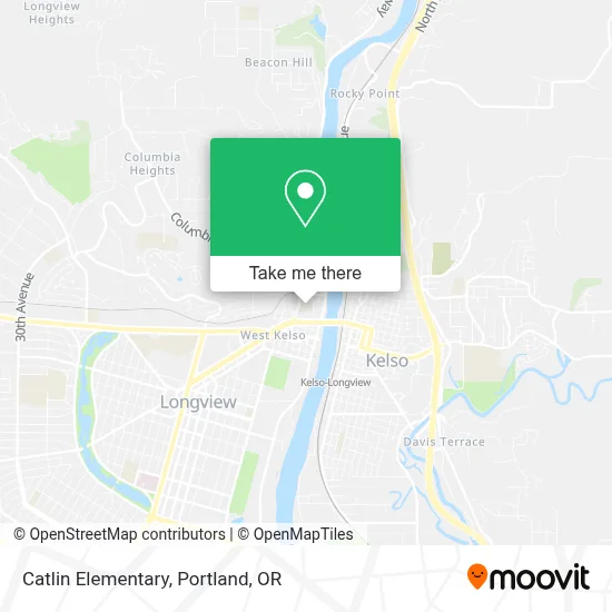 Catlin Elementary map