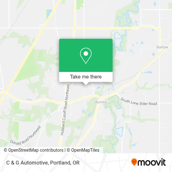 C & G Automotive map