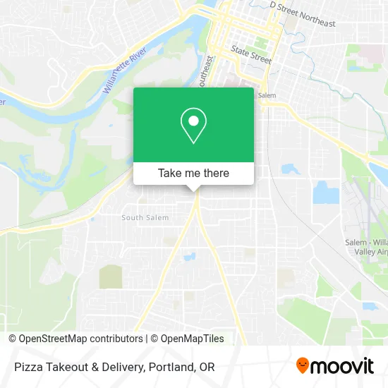 Pizza Takeout & Delivery map