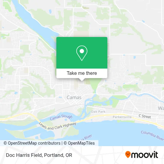 Doc Harris Field map