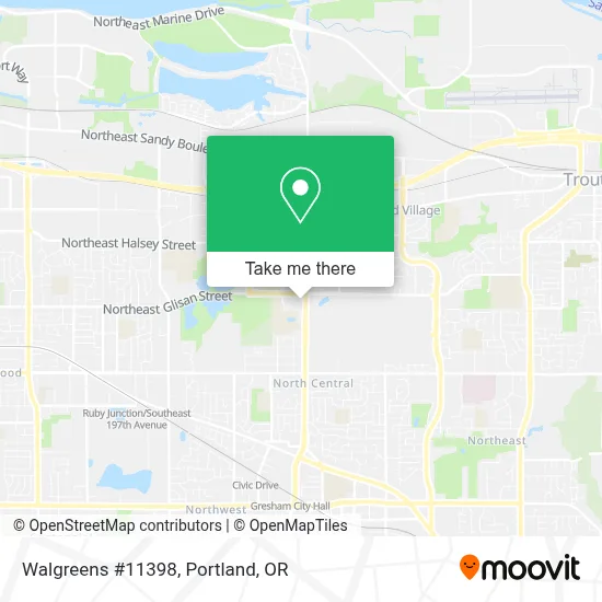 Walgreens #11398 map