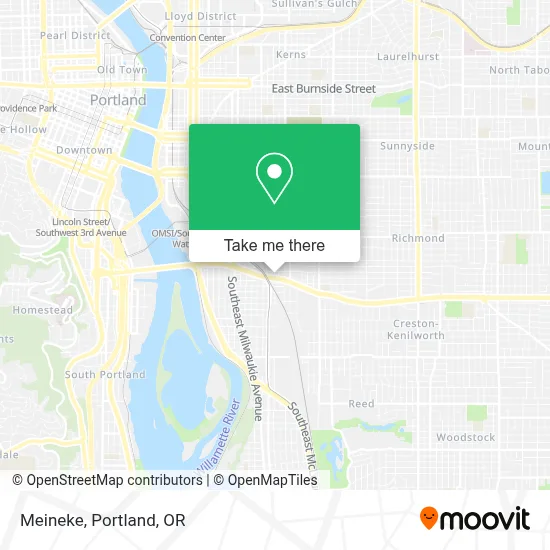 Meineke map