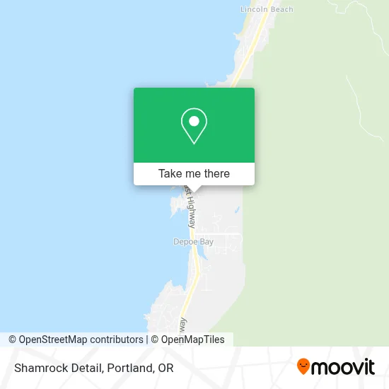 Shamrock Detail map