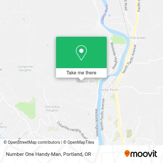 Number One Handy-Man map