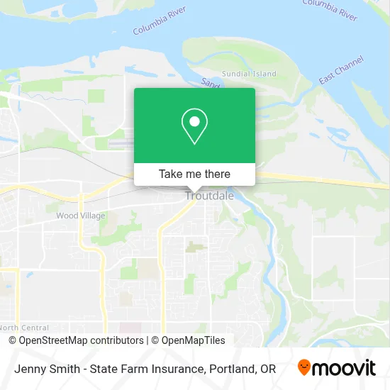 Jenny Smith - State Farm Insurance map