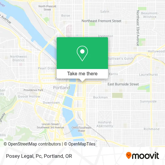 Posey Legal, Pc map