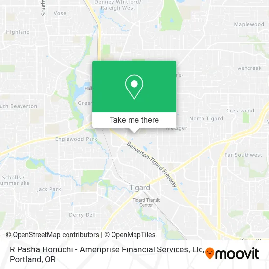 R Pasha Horiuchi - Ameriprise Financial Services, Llc map