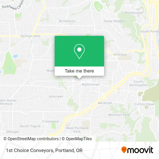 1st Choice Conveyors map