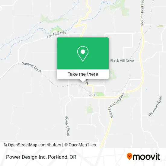 Power Design Inc map