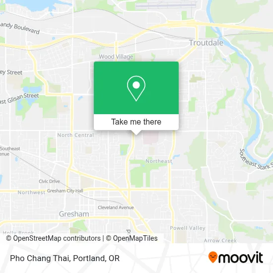 Pho Chang Thai map