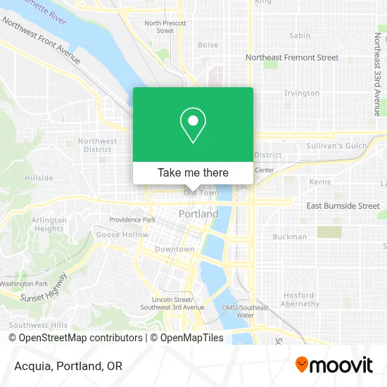 Acquia map