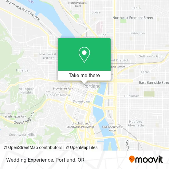 Wedding Experience map