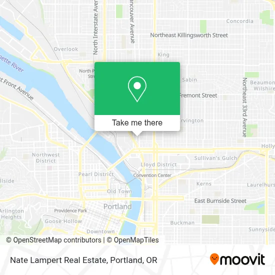 Nate Lampert Real Estate map