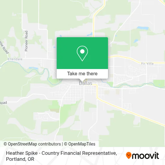 Heather Spike - Country Financial Representative map