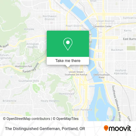 The Distinguished Gentleman map