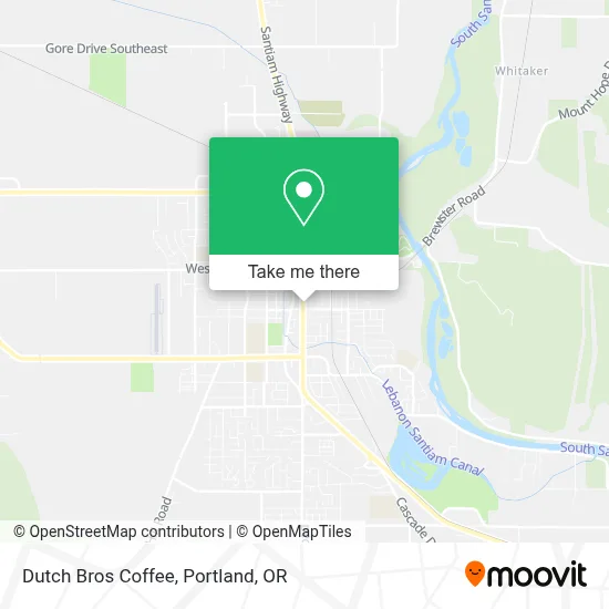 Dutch Bros Coffee map
