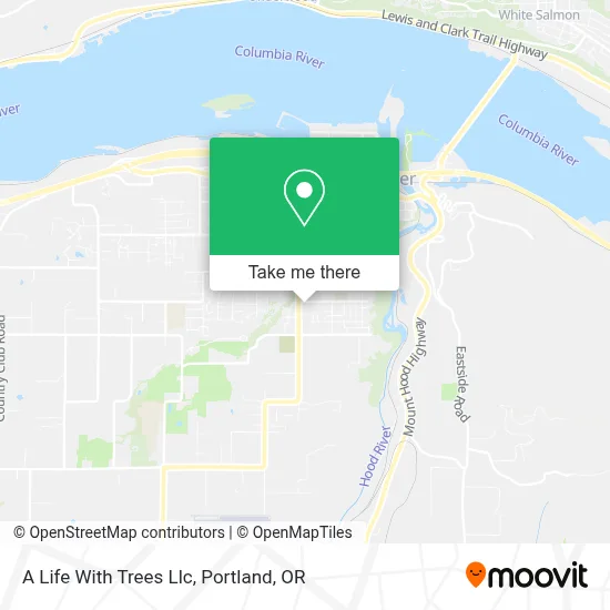 A Life With Trees Llc map