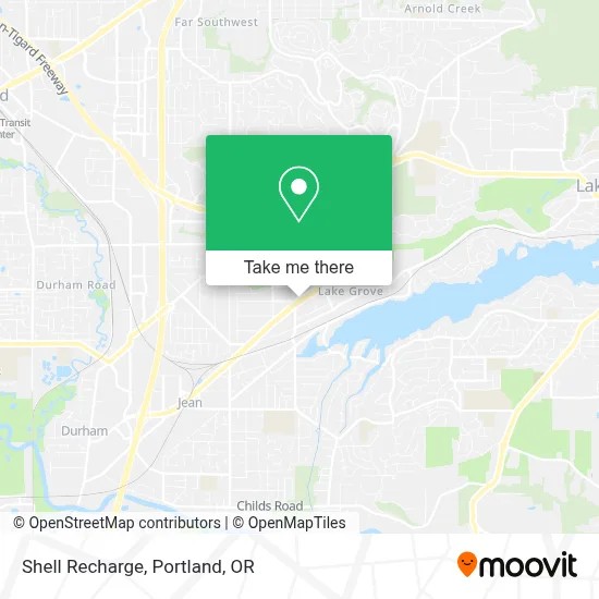 Shell Recharge map