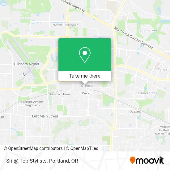 Sri @ Top Stylists map
