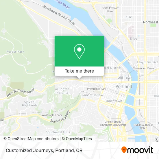 Customized Journeys map