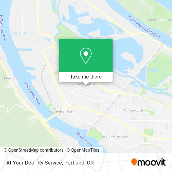 At Your Door Rv Service map