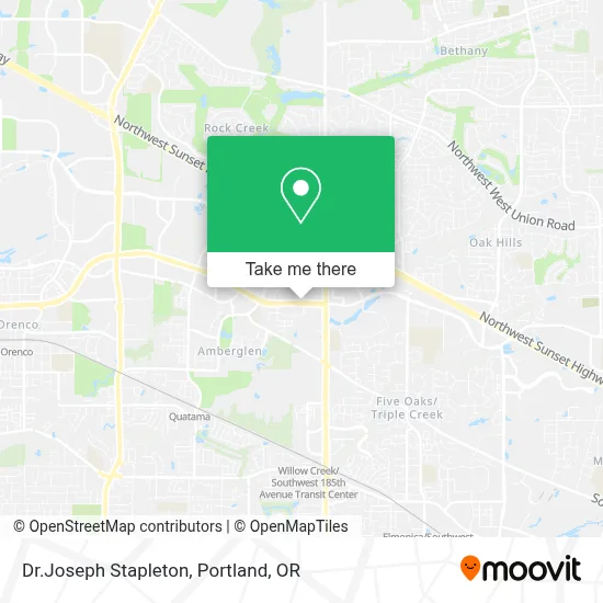 Dr.Joseph Stapleton map