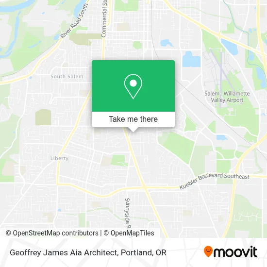 Geoffrey James Aia Architect map
