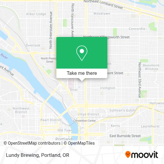 Lundy Brewing map