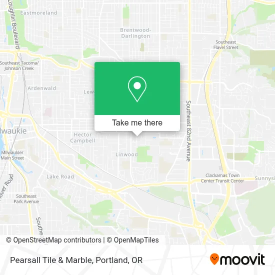 Pearsall Tile & Marble map