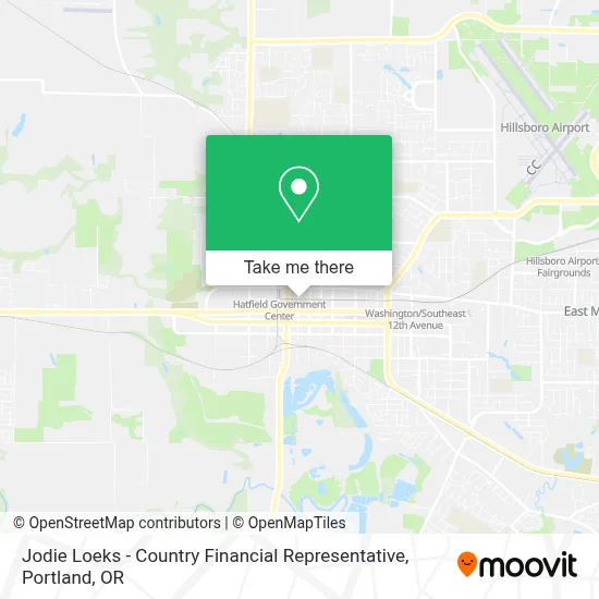 Jodie Loeks - Country Financial Representative map