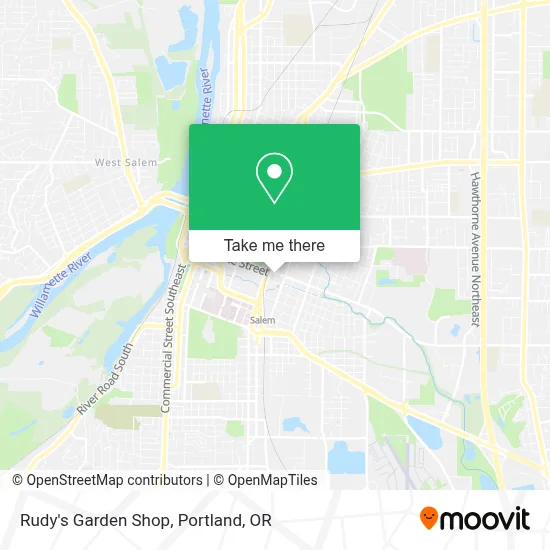 Rudy's Garden Shop map