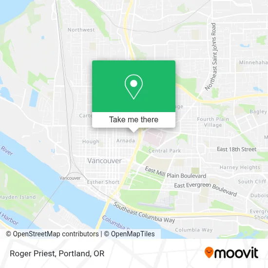 Roger Priest map