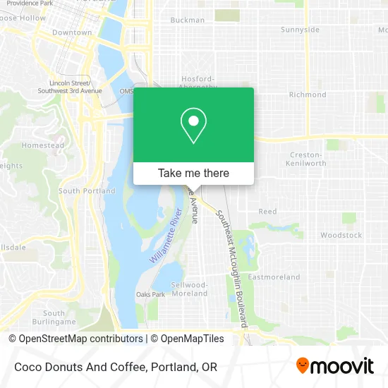 Coco Donuts And Coffee map