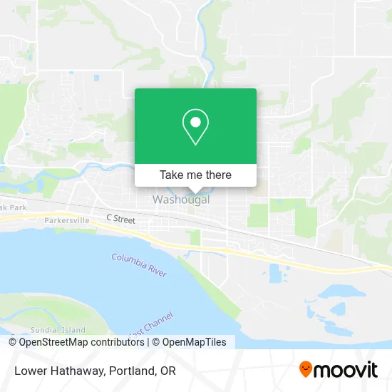Lower Hathaway map