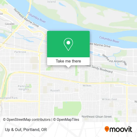 Up & Out map