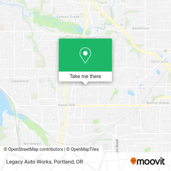 Legacy Auto Works map