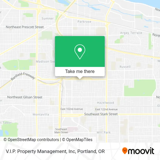 V.I.P. Property Management, Inc map