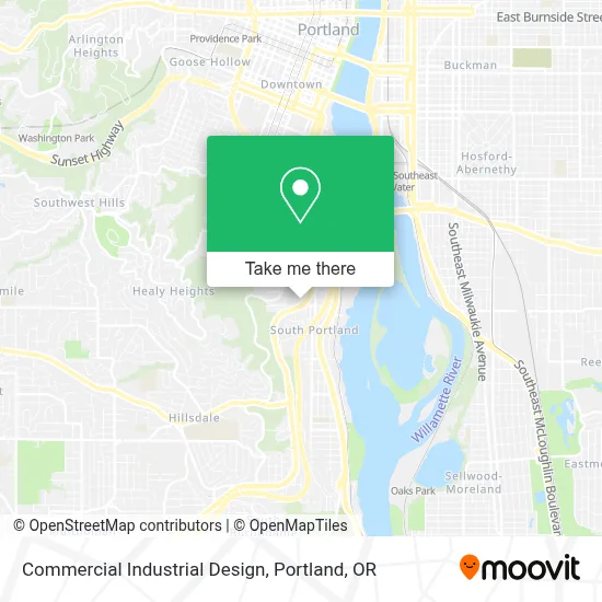 Commercial Industrial Design map