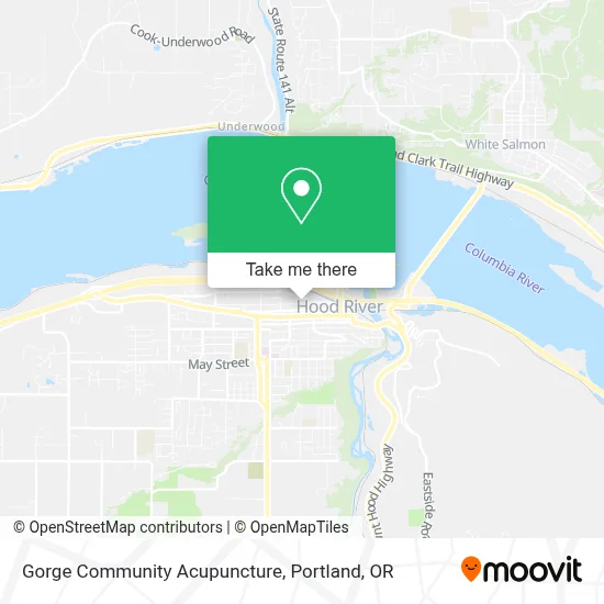 Gorge Community Acupuncture map