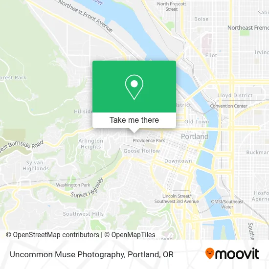Uncommon Muse Photography map