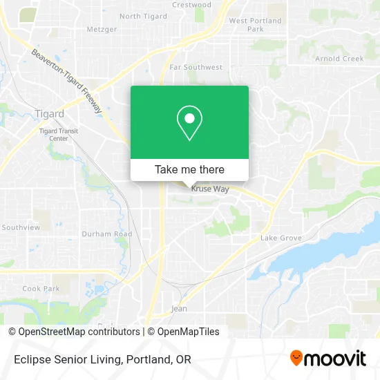 Eclipse Senior Living map